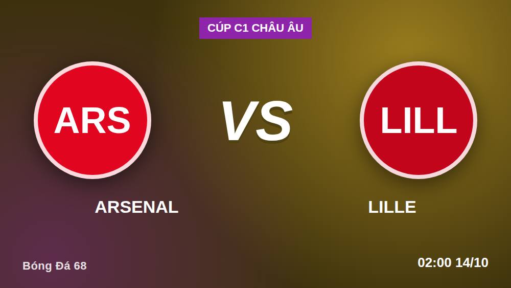 Góc CĐV Pháo Thủ: Arsenal vs Lille – Kèo Chấp Sâu Liệu Có Nổ?